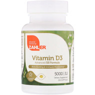 <img alt="Zahler Vitamin D3 -- 5000 IU - 250 Softgels" title="Zahler Vitamin D3 -- 5000 IU - 250 Softgels,848998000431"