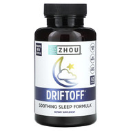 <img alt="Zhou Nutrition, Driftoff, Soothing Sleep Formula, 60 Capsules" title="Zhou Nutrition, Driftoff, Soothing Sleep Formula, 60 Capsules,859805006096"