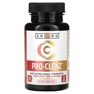 <img alt="Zhou Nutrition, Pro-Clenz, Complete 7 Day Cleanse, 30 Veggie Capsules" title="Zhou Nutrition, Pro-Clenz, Complete 7 Day Cleanse, 30 Veggie Capsules,859805006287"