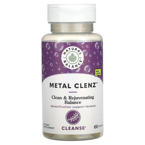 <img alt="Natural Balance, Metal Clenz, 60 VegCaps" title="Natural Balance, Metal Clenz, 60 VegCaps,047868138704"
