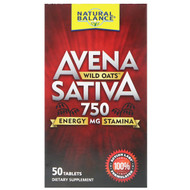 <img alt="Natural Balance Avena Sativa Wild Oats -- 750 mg - 50 Tablets" title="Natural Balance Avena Sativa Wild Oats -- 750 mg - 50 Tablets,047868543508"