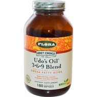 <img alt="Flora, Udo's Choice, Udo's Oil 3?6?9 Blend, 180 Veggie Softgels" title="Flora, Udo's Choice, Udo's Oil 3?6?9 Blend, 180 Veggie Softgels,061998615829"