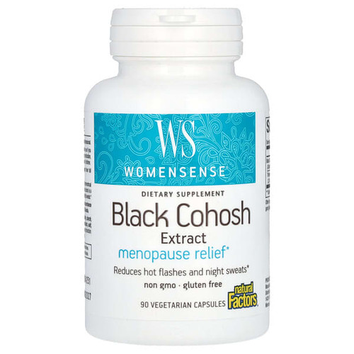 <img alt="Natural Factors, WomenSense, Black Cohosh Extract, Menopause Relief, 90 Vegetarian Capsules" title="Natural Factors, WomenSense, Black Cohosh Extract, Menopause Relief, 90 Vegetarian Capsules,068958049250"