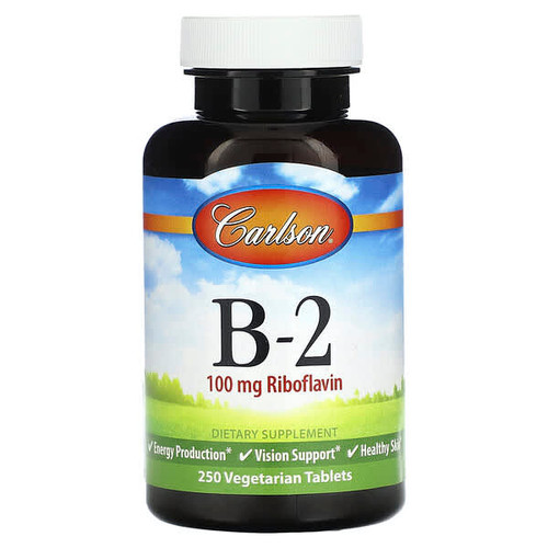 <img alt="Carlson, Vitamin B-2, 250 Vegetarian Tablets" title="Carlson, Vitamin B-2, 250 Vegetarian Tablets,088395022128"