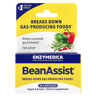 <img alt="Enzymedica, BeanAssist, 30 Capsules" title="Enzymedica, BeanAssist, 30 Capsules,670480130308"