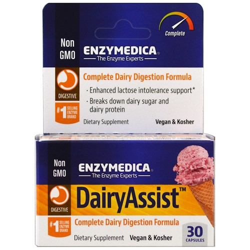 <img alt="Enzymedica, DairyAssist, 30 Capsules" title="Enzymedica, DairyAssist, 30 Capsules,670480140505"