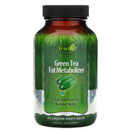 <img alt="Irwin Naturals, Green Tea Fat Metabolizer, 75 Liquid Soft-Gels" title="Irwin Naturals, Green Tea Fat Metabolizer, 75 Liquid Soft-Gels,710363263546"