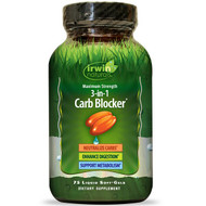 <img alt="Irwin Naturals, 3-In-1 Carb Blocker, Maximum Strength, 75 Liquid Soft-Gels" title="Irwin Naturals, 3-In-1 Carb Blocker, Maximum Strength, 75 Liquid Soft-Gels,710363263560"