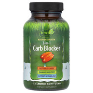 <img alt="Irwin Naturals, 3-In-1 Carb Blocker, Maximum Strength, 75 Liquid Soft-Gels" title="Irwin Naturals, 3-In-1 Carb Blocker, Maximum Strength, 75 Liquid Soft-Gels,710363263560"