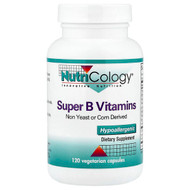 <img alt="Nutricology, Super B Vitamins, 120 Vegetarian Capsules" title="Nutricology, Super B Vitamins, 120 Vegetarian Capsules,713947503403"