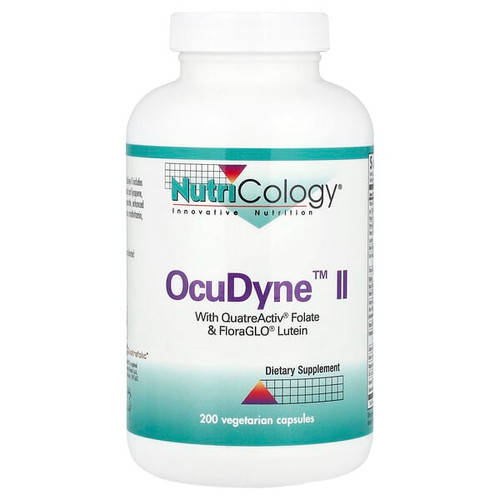 <img alt="Nutricology, OcuDyne II, 200 Vegetarian Capsules" title="Nutricology, OcuDyne II, 200 Vegetarian Capsules,713947510807"