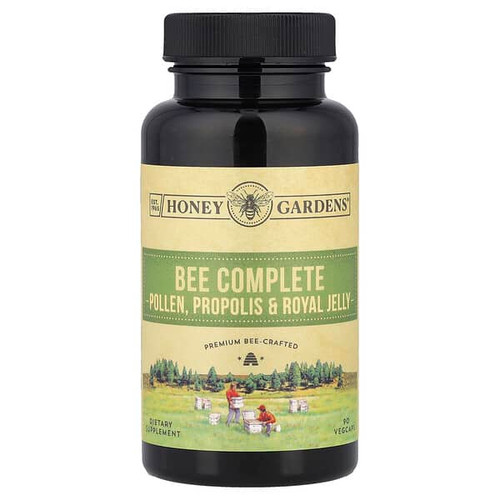 <img alt="Zand, Bee Complete, Pollen, Propolis & Royal Jelly, 90 Vegcaps" title="Zand, Bee Complete, Pollen, Propolis & Royal Jelly, 90 Vegcaps,731111101736"