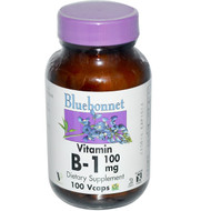 <img alt="Bluebonnet Nutrition Vitamin B1 -- 100 mg - 100 Vegetable Capsules" title="Bluebonnet Nutrition Vitamin B1 -- 100 mg - 100 Vegetable Capsules,743715004252"