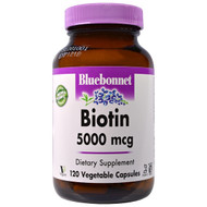 <img alt="Bluebonnet Nutrition Biotin -- 5000 mcg - 120 Vegetable Capsules" title="Bluebonnet Nutrition Biotin -- 5000 mcg - 120 Vegetable Capsules,743715004481"