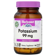 <img alt="Bluebonnet Nutrition, Potassium, 99 mg, 90 Vegetable Capsules" title="Bluebonnet Nutrition, Potassium, 99 mg, 90 Vegetable Capsules,743715007345"