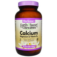<img alt="Bluebonnet Nutrition EarthSweet Chewables Calcium Magnesium & Vitamin D3 Natural Vanilla -- 90 Chewable Tablets" title="Bluebonnet Nutrition EarthSweet Chewables Calcium Magnesium & Vitamin D3 Natural Vanilla -- 90 Chewable Tablets,743715007413"