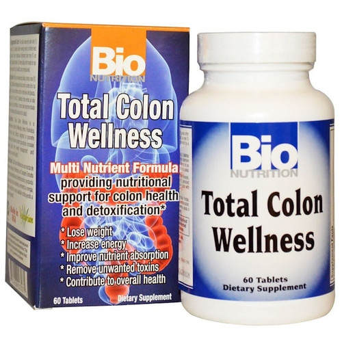 <img alt="Bio Nutrition Total Colon Wellness -- 60 Tablets" title="Bio Nutrition Total Colon Wellness -- 60 Tablets,854936003075"