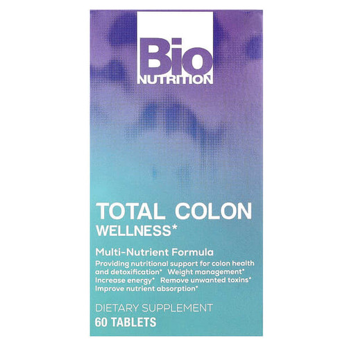 <img alt="Bio Nutrition, Total Colon Wellness, 60 Tablets" title="Bio Nutrition, Total Colon Wellness, 60 Tablets,854936003075"
