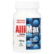 <img alt="Allimax, 100% Allicin Powder Capsules, 180 mg, 30 Vegetarian Capsules" title="Allimax, 100% Allicin Powder Capsules, 180 mg, 30 Vegetarian Capsules,872232000000"
