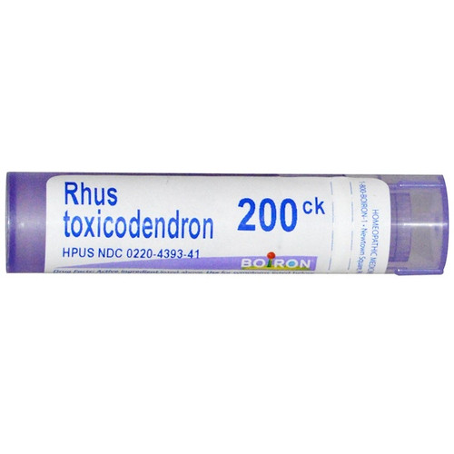 <img alt="Boiron, Single Remedies, Rhus Toxicodendron, 200CK, Approx 80 Pellets" title="Boiron, Single Remedies, Rhus Toxicodendron, 200CK, Approx 80 Pellets,306960631316"