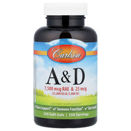 <img alt="Carlson, Vitamin A & D, 250 Soft Gels" title="Carlson, Vitamin A & D, 250 Soft Gels,088395012426"