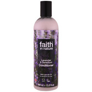 <img alt="Faith in Nature, Conditioner, For Normal to Dry Hair, Lavender & Geranium, 13.5 fl oz (400 ml)" title="Faith in Nature, Conditioner, For Normal to Dry Hair, Lavender & Geranium, 13.5 fl oz (400 ml),708002400421"