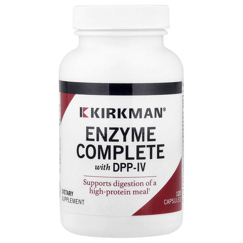 <img alt="Kirkman Labs, Enzyme Complete With DPP-IV, 120 Capsules" title="Kirkman Labs, Enzyme Complete With DPP-IV, 120 Capsules,812325025015"