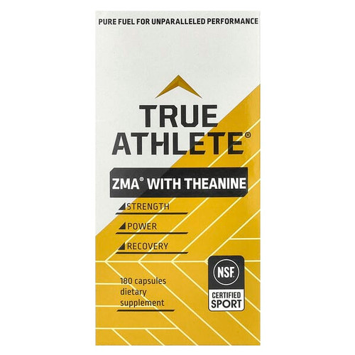 <img alt="True Athlete, ZMA With Theanine, 180 Capsules" title="True Athlete, ZMA With Theanine, 180 Capsules,766536060214"
