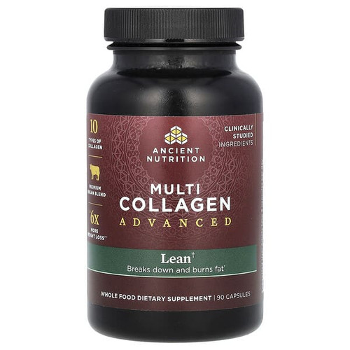 <img alt="Ancient Nutrition, Multi Collagen Advanced, Lean, 90 Capsules" title="Ancient Nutrition, Multi Collagen Advanced, Lean, 90 Capsules,816401026774"