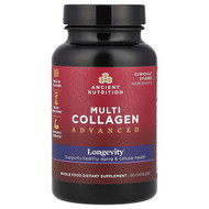 <img alt="Ancient Nutrition, Multi Collagen Advanced, Longevity, 90 Capsules" title="Ancient Nutrition, Multi Collagen Advanced, Longevity, 90 Capsules,816401028327"