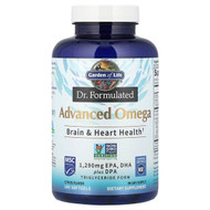 <img alt="Garden of Life, Dr. Formulated, Advanced Omega, Citrus, 180 Softgels" title="Garden of Life, Dr. Formulated, Advanced Omega, Citrus, 180 Softgels,658010124638"