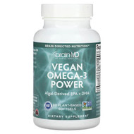 <img alt="BrainMD, Vegan Omega-3 Power, 60 Plant-Based Softgels" title="BrainMD, Vegan Omega-3 Power, 60 Plant-Based Softgels,857568003598"