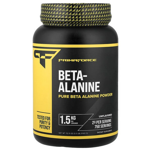 <img alt="Primaforce, Beta-Alanine, Unflavored, 52.9 oz (1,500 g)" title="Primaforce, Beta-Alanine, Unflavored, 52.9 oz (1,500 g),811445020610"