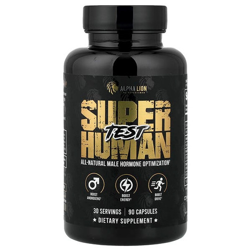 <img alt="ALPHA LION, SuperHuman Test, 90 Capsules" title="ALPHA LION, SuperHuman Test, 90 Capsules,810037994476"