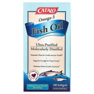 <img alt="CATALO, Omega-3 Fish Oil, 180 Softgels (1,000 mg per Serving)" title="CATALO, Omega-3 Fish Oil, 180 Softgels (1,000 mg per Serving),810399028888"