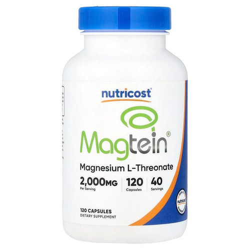<img alt="Nutricost, Magtein, Magnesium L-Threonate, 120 Capsules (666 mg per Capsule)" title="Nutricost, Magtein, Magnesium L-Threonate, 120 Capsules (666 mg per Capsule),810014673936"