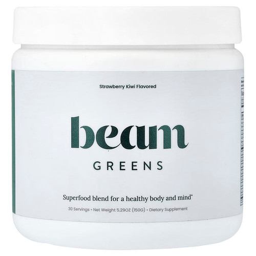 <img alt="Beam, Greens, Strawberry Kiwi, 5.29 oz (150 g)" title="Beam, Greens, Strawberry Kiwi, 5.29 oz (150 g),850005707950"