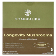 <img alt="Cymbiotika, Longevity Mushrooms, Liposomal Delivery, Chocolate Fudge, 30 Pouches, 10 ml Each" title="Cymbiotika, Longevity Mushrooms, Liposomal Delivery, Chocolate Fudge, 30 Pouches, 10 ml Each,850025187138"