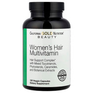 <img alt="California Gold Nutrition, Beauty, Womens Hair Multivitamin, 120 Veggie Capsules" title="California Gold Nutrition, Beauty, Womens Hair Multivitamin, 120 Veggie Capsules,898220025350"