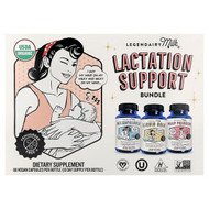 <img alt="Legendairy Milk, Lactation Support Bundle, 3 Bottles, 60 Vegan Capsules Each" title="Legendairy Milk, Lactation Support Bundle, 3 Bottles, 60 Vegan Capsules Each,853792007159"