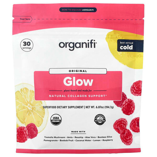 <img alt="Organifi, Glow, 6.87 oz (194.7 g)" title="Organifi, Glow, 6.87 oz (194.7 g),850001165129"