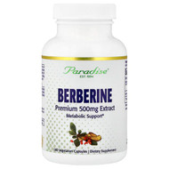 <img alt="Paradise Herbs, Berberine, 500 mg, 180 Vegetarian Capsules" title="Paradise Herbs, Berberine, 500 mg, 180 Vegetarian Capsules,601944778880"