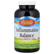 <img alt="Carlson, Inflammation Balance, Natural Lemon, 180 Soft Gels" title="Carlson, Inflammation Balance, Natural Lemon, 180 Soft Gels,088395045325"