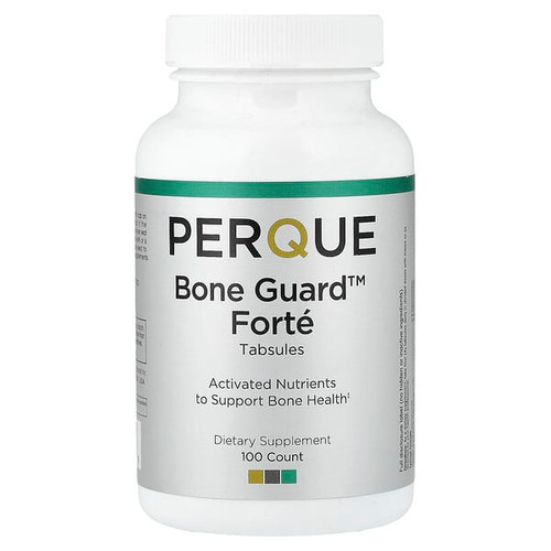 <img alt="PERQUE, Bone Guard Forte, 100 Tabsules" title="PERQUE, Bone Guard Forte, 100 Tabsules,791760021809"