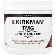 <img alt="Kirkman Labs, TMG with Folic Acid & B12 Powder, 8 oz (227 g)" title="Kirkman Labs, TMG with Folic Acid & B12 Powder, 8 oz (227 g),812325021697"