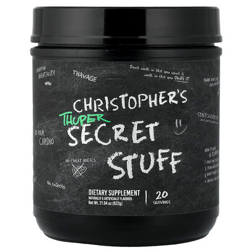 <img alt="Raw Nutrition, Christophers Thuper Secret Stuff, 21.94 oz (622 g)" title="Raw Nutrition, Christophers Thuper Secret Stuff, 21.94 oz (622 g),850057175912"