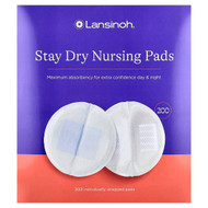 <img alt="Lansinoh, Stay Dry Nursing Pads, 200 Individually Wrapped Pads" title="Lansinoh, Stay Dry Nursing Pads, 200 Individually Wrapped Pads,044677203807"