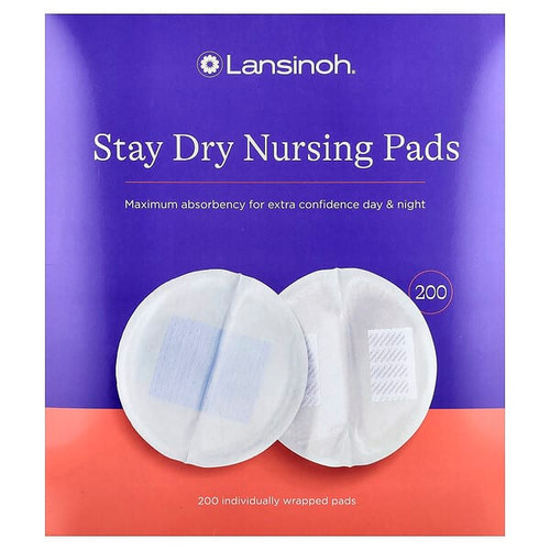 <img alt="Lansinoh, Stay Dry Nursing Pads, 200 Individually Wrapped Pads" title="Lansinoh, Stay Dry Nursing Pads, 200 Individually Wrapped Pads,044677203807"
