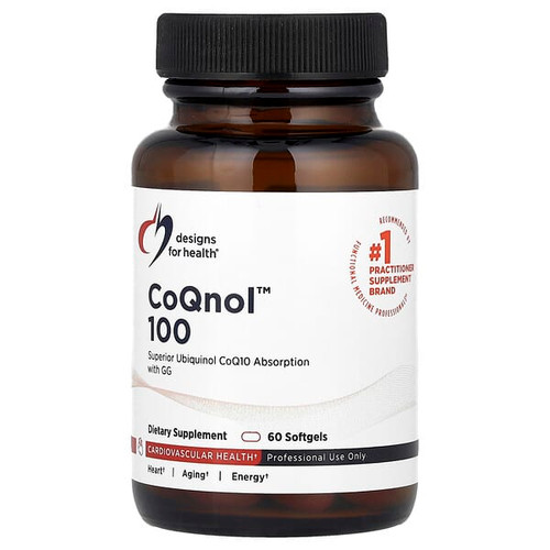<img alt="Designs For Health, CoQnol 100, 60 Softgels" title="Designs For Health, CoQnol 100, 60 Softgels,879452003071"