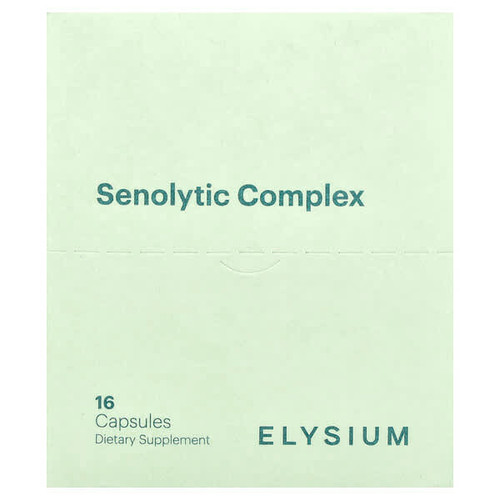 <img alt="Elysium, Senolytic Complex , 16 Capsules" title="Elysium, Senolytic Complex , 16 Capsules,850027537122"